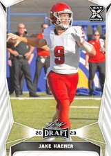 2023 Leaf Draft Football Trading Cards (Base or Autographs) Pick From List 1-H