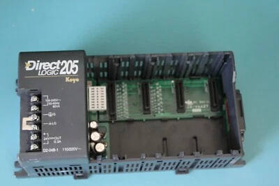 USED Automation Direct D2-04B-1 KOYO DirectLogic 205 I/O Base PLC - Image 1 of 3