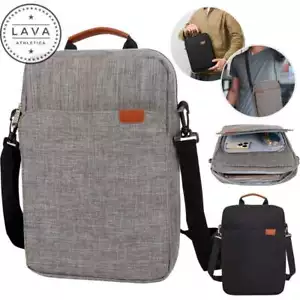 Per iPad Samsung 13 pollici tablet valigetta borsa a tracolla borsa a mano US - Foto 1 di 13