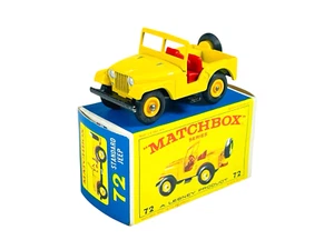 Matchbox Lesney No. 72 Standard Jeep w/E4 Style Box - Picture 1 of 13