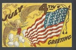 Ca 1972 Ristampa 4 Luglio Celebrazione Mint - Foto 1 di 1