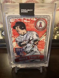 Topps PROJECT 2020 Mike Trout Card #100 Blake Jamieson &Baller w/Box - IN HAND!! - Picture 1 of 2