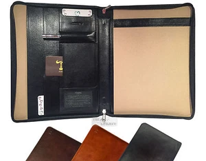 Mala Leather Quality Executive Portfolio Filofax A4 Organiser Folio Folder Cover - Picture 1 of 13