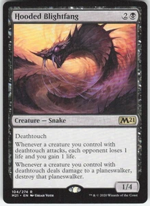 Hooded Blightfang R Core Set 2021 104 NM - Picture 1 of 2