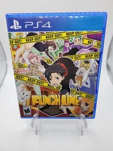 Punch Line PS4 (Sony PlayStation 4, 2018) Complete CIB Mint Disc ESRB PQube - Picture 1 of 4