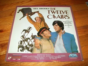 THE TWELVE CHAIRS Laserdisc LD EXCELLENT CONDITION RARE GREAT FILM MEL BROOKS - Picture 1 of 1