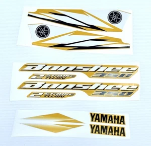 yamaha banshee full graphics decals kit 2006 blue THICK AND HIGH GLOSS - Picture 1 of 1