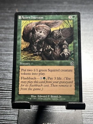 Acorn Harvest - MTG - Torment 118/143 MP Magic the Gathering - Image 1 of 4