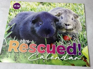 PeTA 2026 Gerettet! Kalender - Bild 1 von 2