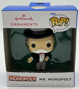 Funko POP Hallmark Christbaumschmuck Mr Monopoly Spiel Maskottchen Gentleman NEU - Bild 1 von 4