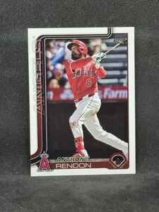 2025 Topps Series 1 #83 Anthony Rendon Los Angeles Angels NM - Picture 1 of 10