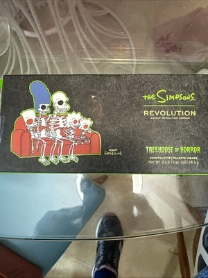 Revolution The Simpsons Treehouse of Horror Halloween Face Palette New In Box - Image 1 of 2