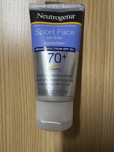Neutrogena Sport Face Sunscreen SPF 70+, Oil-Free, 2.5 fl oz - Picture 1 of 3