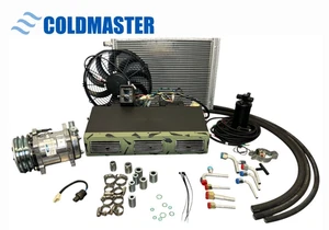 ColdMaster Universal Air Conditioning Kit Under Dash Green 450-100 A/C 12V - Picture 1 of 16