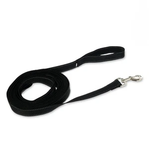 Vibrant Life 20’ Polyester Slip Lead Dog Leash, Black, Large - Picture 1 of 6