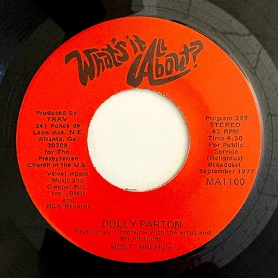 Interview 45 • DOLLY PARTON, BJ THOMAS "What's It All About?" Host Bill Huie, NM - Image 1 of 3