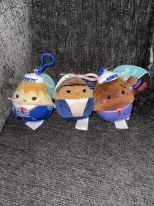 3 Squishmallows Plüsch 5 Zoll STRANGER THINGS Eleven USS Butterscotch & Choc Pudding - Bild 1 von 4