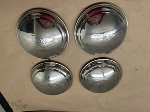 set of 4 1940 ford style hubcaps - Picture 1 of 3
