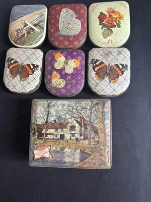 Collectible Tins Various Beautiful Edward Sharp & Sons Seven Tins - Image 1 of 4