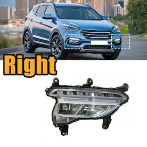 Right For Hyundai Santa Fe Sport 2016-2018 Front Fog Lamp Daytime Running Light - Foto 1 di 6