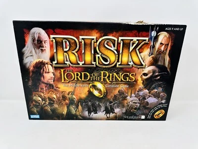 Risk Lord of the Rings Middle Earth Conquest Board Game - Missing Ring & Dice - Image 1 of 4