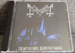 Mayhem De Mysteriis Dom Sathanas CD DSP Repress Darkthrone Emperor Taake Signed! - Picture 1 of 16