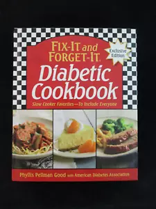Fix-It and Forget-It Diabetic Cookbook Exclusive Edition HC "Like New" - Foto 1 di 4