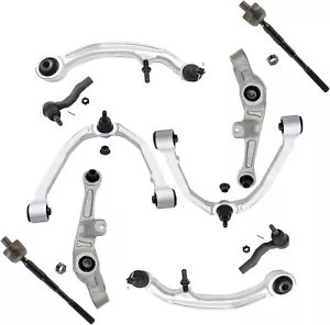 Brazos de control delanteros + Tierods de 10 piezas para Nissan 350Z 2003 2004 Infiniti G35 tracción trasera - Imagen 1 de 1