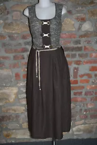 KL5111 @ Landhaus-Stil @ Dirndl @ Trachtenkleid @ Almrausch @ braun @ 40-42 - Bild 1 von 2