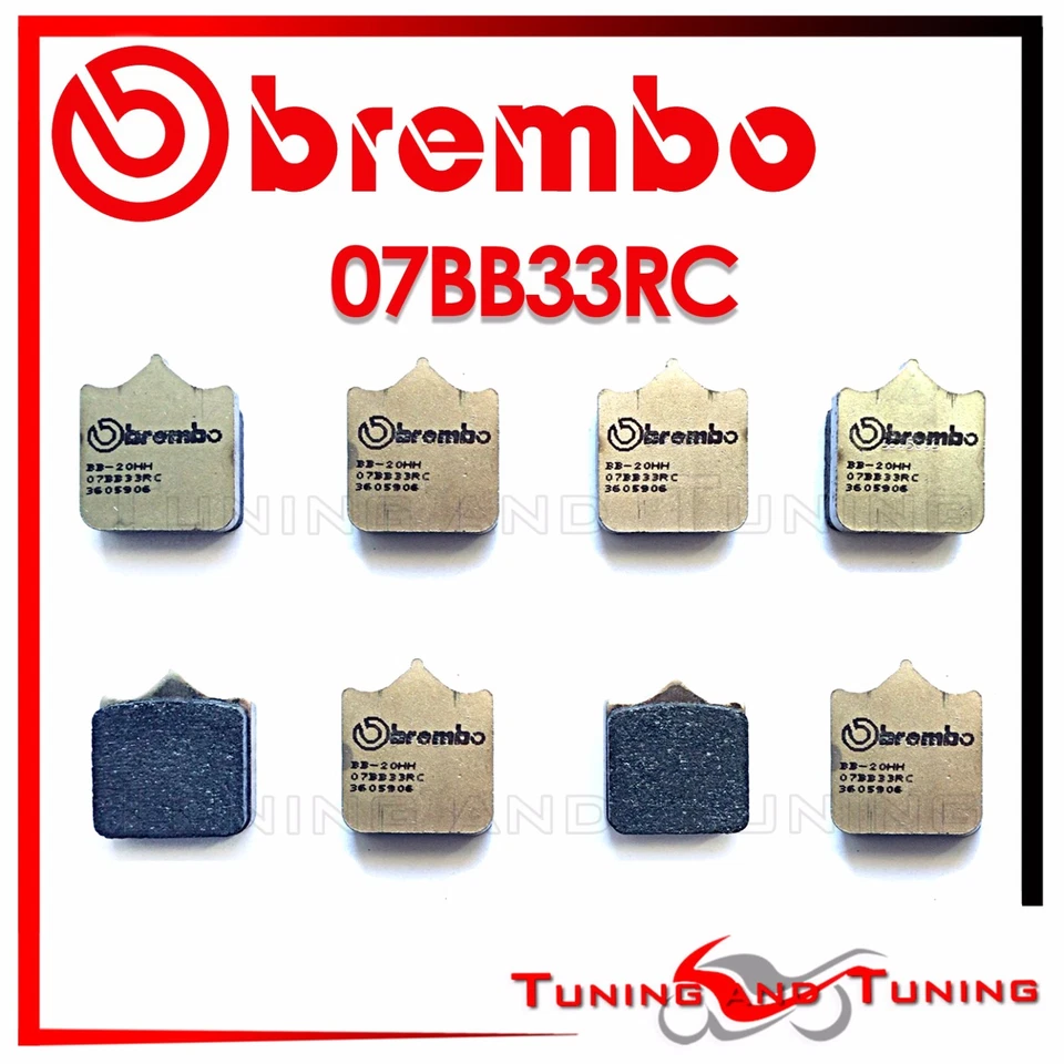 PASTILLAS DE FRENO DELANTERO BREMBO RC PARA DUCATI 749 S 2003 03 2004 2005 - Imagen 1 de 1