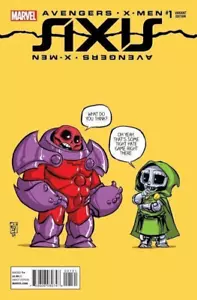 AVENGERS VS X-MEN: AXIS #1 SKOTTIE JOVEN VARIANTE 2014 MARVEL COMICS XS5 - Imagen 1 de 1