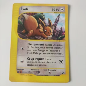 Eevee / Evoli 75/147 Aquapolis E Series Vintage WOTC 2002 FRENCH - Picture 1 of 10