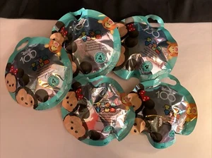 5x Disney Tsum Tsum 100 Years Of Wonder Mystery Pack Series 4 - New Sealed - Picture 1 of 4