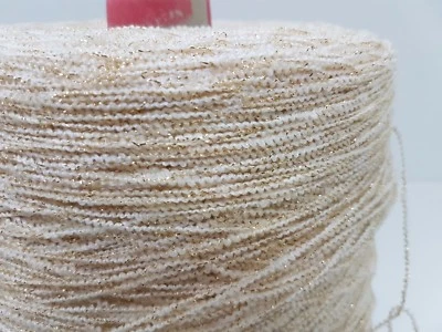 Wolle Garn Stricken weben | Häkeln | Kone gold glanz weihnachten 1,6kg |pay24 - Bild 1 von 4