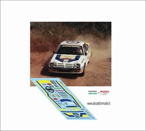 DECALS 1:43 OPEL MANTA 400 ORMEZZANO RALLY ELBA 1985 - Foto 1 di 1