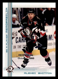 2000-01 BAP Memorabilia Montreal Olympic Stadium Show #8 Alexei Zhitnik /10
