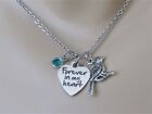 Forever In My Heart Memorial Cardinal Necklace, Cardinal Memorial Jewelry
