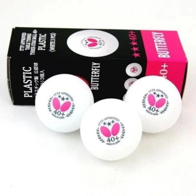 40+ 3-Star Balls Professional ButterflyBall Table Tennis Ping Pong Ball - Image 1 of 4