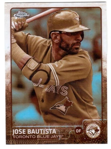2015 Topps Chrome #137 Jose Bautista Sepia Refractor - Bild 1 von 1