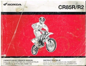 HONDA CR85R & CR85R2 OFFROAD MOTORCYCLE ORIGINAL 2003 FACTORY MAINTENANCE MANUAL - Picture 1 of 1