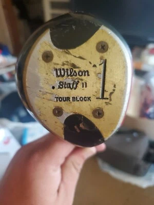 WILSON STAFF II 4300 TOUR BLOCK DRIVER, 3, 4, 5 WOOD SET DYNAMIC S-FLX STEEL R/H - Image 1 of 4