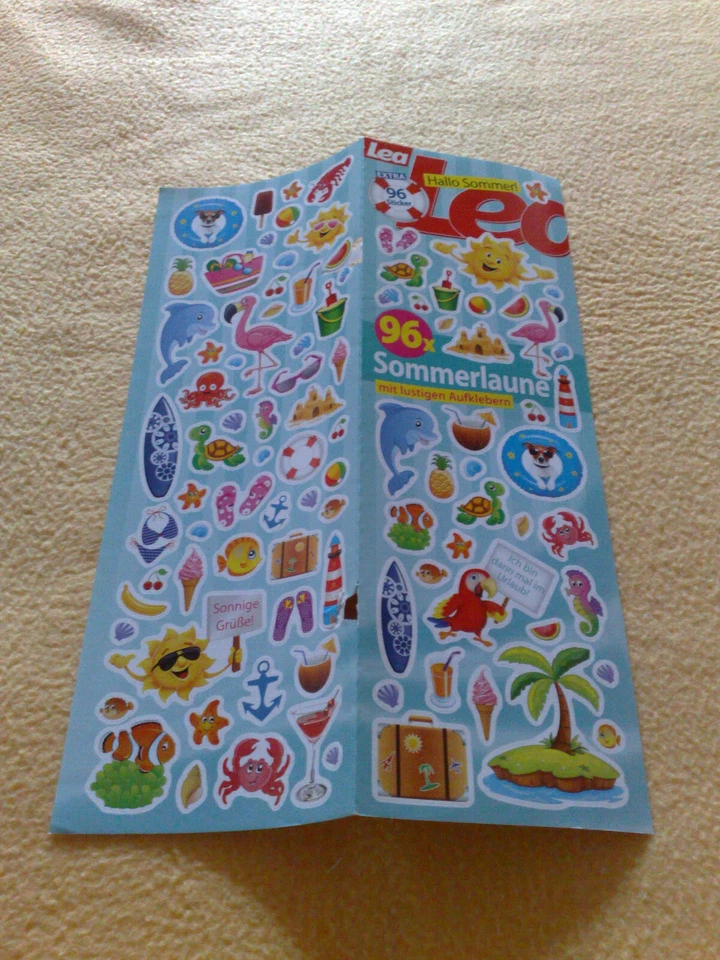 Sticker Sammelsticker Sommerlaune - Bild 1 von 1