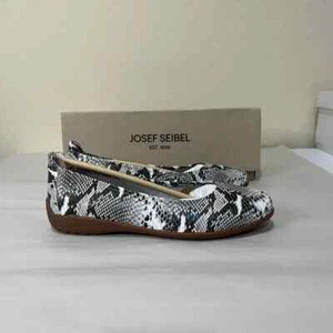 Josef Seibel ballet flats with snakeskin print genuine leather flat EU37 US6/6.5 - Picture 1 of 7