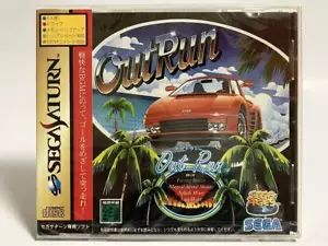 OUT RUN Outrun Sega Saturn SS New Japan Import Free shipping FedEx DHL - Picture 1 of 9