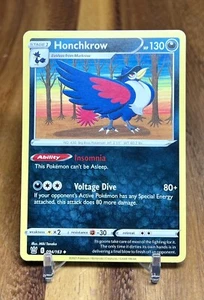 Honchkrow 094/163 Non Holo Battle Styles Pokemon Card NM - Picture 1 of 2