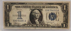1934 One Dollar Silver Certificate $1 Bill Funnyback E00764681A