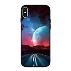 For Samsung A14 A15 A13 A54 A55 5G Roads Getting Closer To Moon Phone Cover