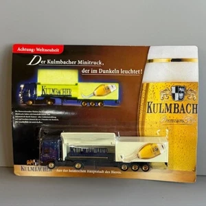 Vintage Diecast Truck Car Germany MOC Beer Kulmbacher Hummer Minitruck Semi Rig - Picture 1 of 3