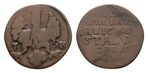 Aachen Stadt Cu 12 Heller 1798 stampsdealer - Bild 1 von 1