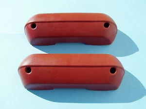 OPEL Ascona B, Armlehne hinten, GM# 90040550 original Griffstück li./re, rot - Bild 1 von 9